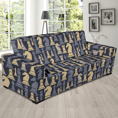 Chess Pattern Print Design 04 Sofa Slipcover