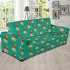 Lion Pattern Print Design 02 Sofa Slipcover