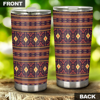 Southwest Ethnic Design Themed Print Tumbler