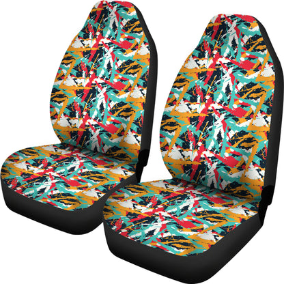 Splatter Print Design LKS304 Car Seat Covers
