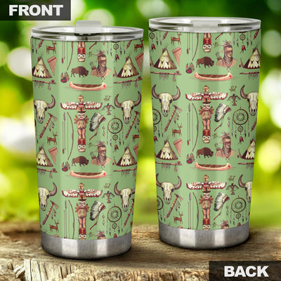 Native Indian Themed Design Print Tumbler