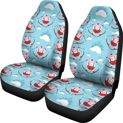 Ski Print Design LKS309 Car Seat Covers