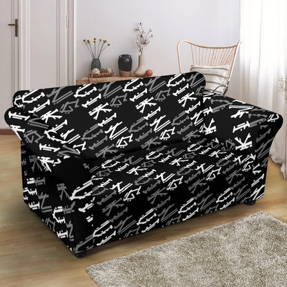 Vikings Print Design LKS306 Loveseat Couch Slipcover