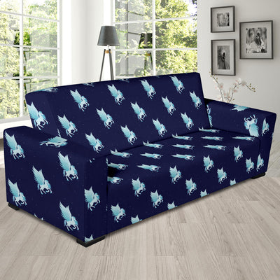 Pegasus Pattern Print Design 03 Sofa Slipcover