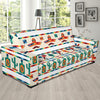 Maracas Mexican Pattern Print Design 01 Sofa Slipcover