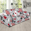 Casino Pattern Print Design 01 Sofa Slipcover