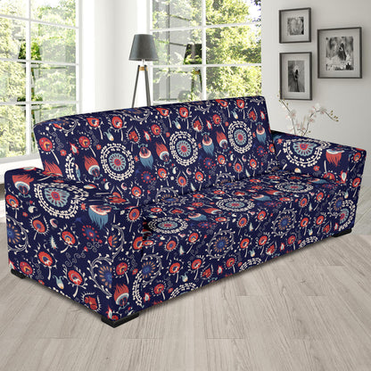 Suzani Print Design LKS305 Sofa Slipcover