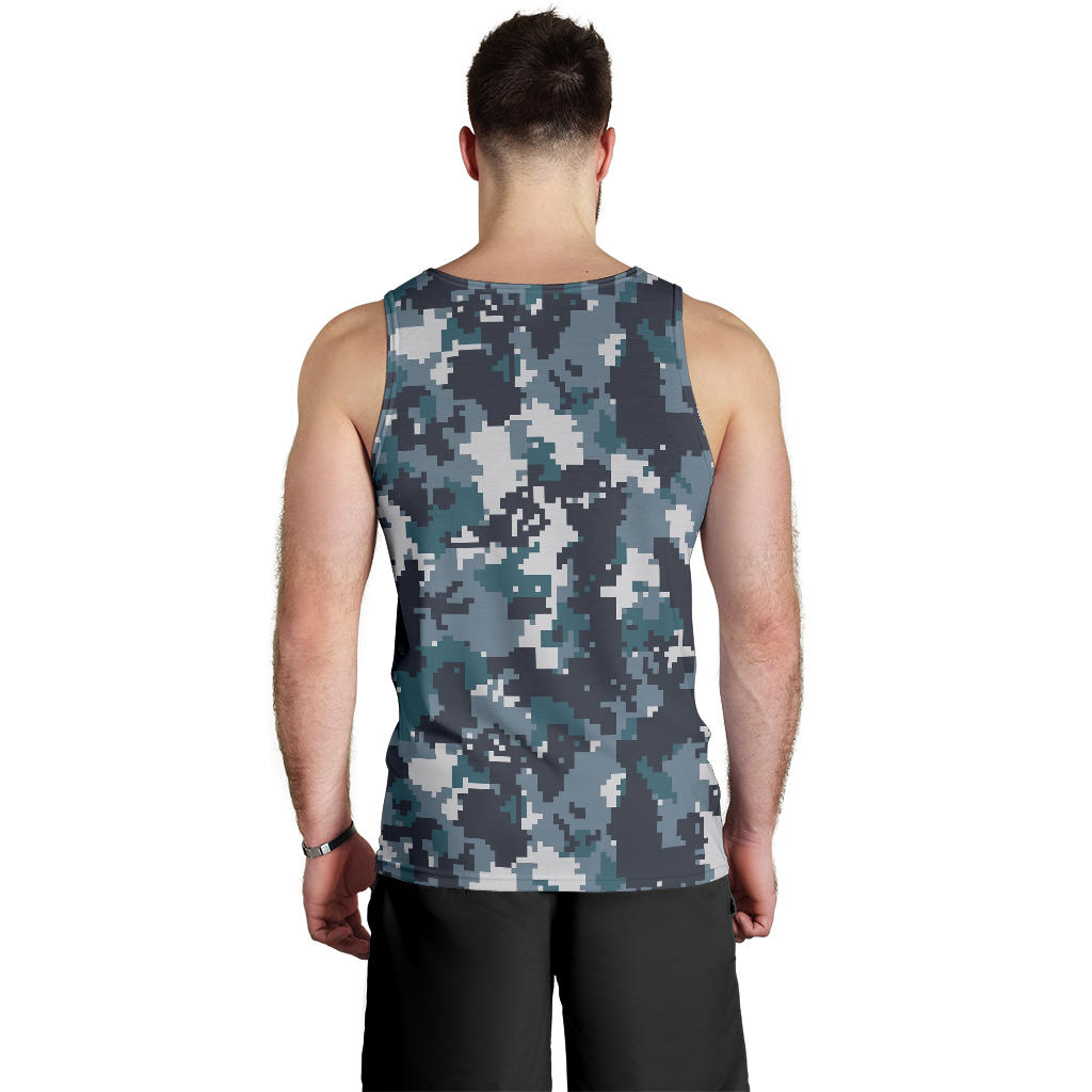 ACU Digital Urban Camouflage Men Tank Top