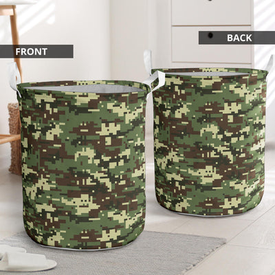 ACU Digital Army Camouflage Laundry Basket