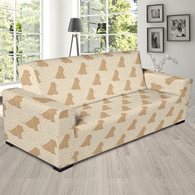 Chinese Shar Pei Pattern Print Design 01 Sofa Slipcover