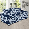 Plumeria Pattern Print Design A02 Sofa Slipcover