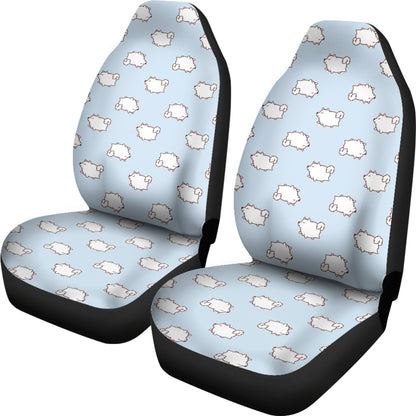 Samoyeds Print Design LKS301 Car Seat Covers