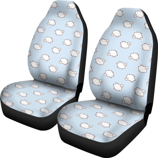 Samoyeds Print Design LKS301 Car Seat Covers