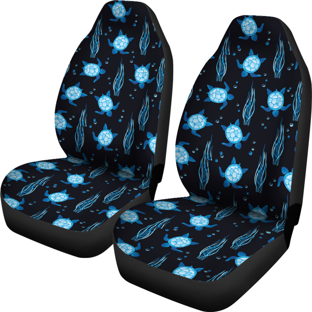 Sea Turtle Print Design LKS3013 Car Seat Covers