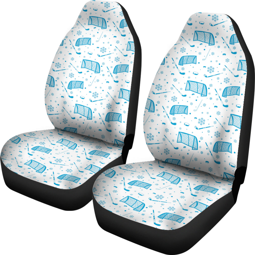 Hockey Print Design LKS303 Car Seat Covers