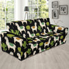 Alpaca Cactus Pattern Print Design 07 Sofa Slipcover