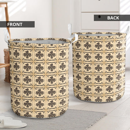 Native American Themed Design Print Laundry Basket