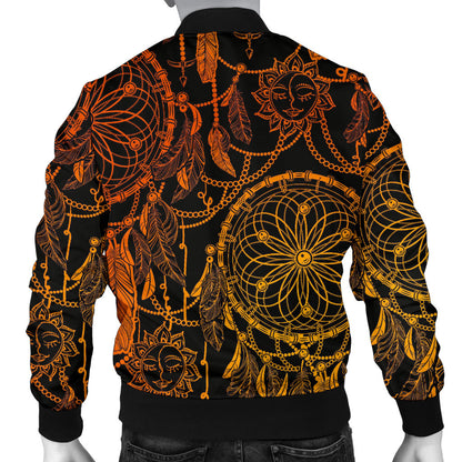 Dream catcher Sun and Moon Men Bomber Jacket