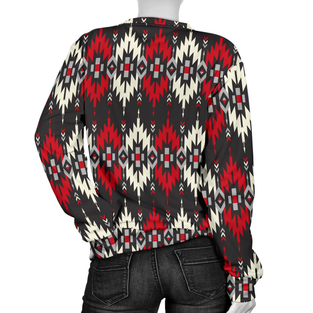 Southwestern Pattern Women Long Sleeve Sweatshirt