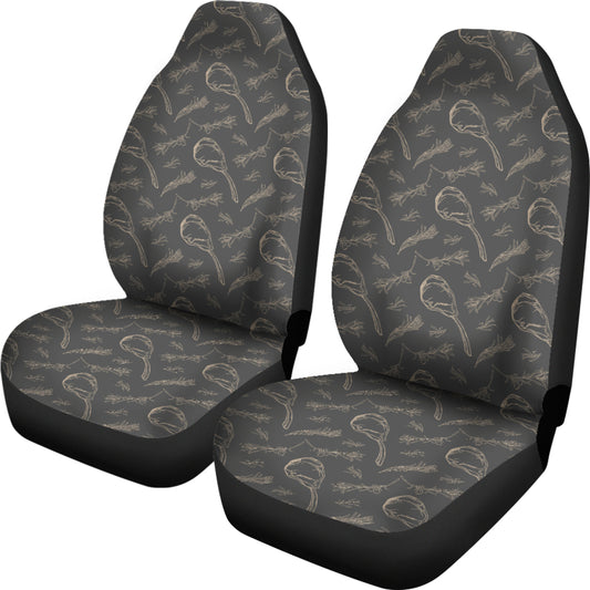 Steak Print Design LKS302 Car Seat Covers