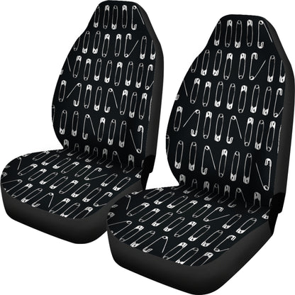 Safety Pin Print Design LKS302 Car Seat Covers