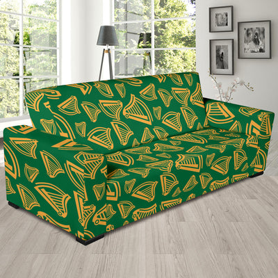 Harp Pattern Print Design 03 Sofa Slipcover