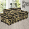 Mayan Pattern Print Design 03 Sofa Slipcover