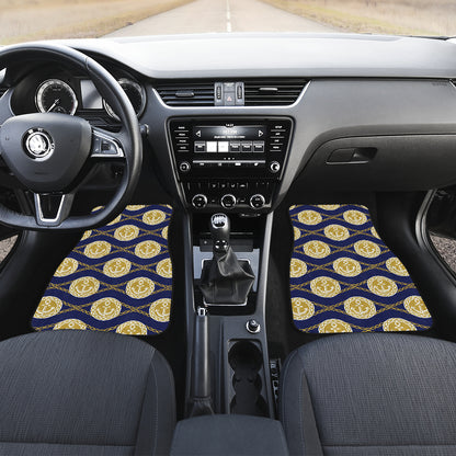 Anchor Luxury Pattern Car Floor Mats Front Back