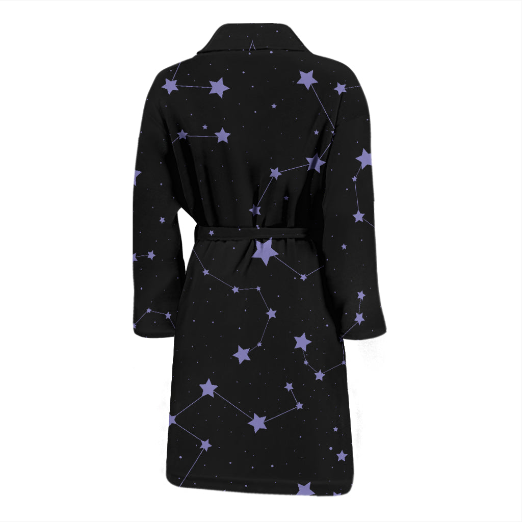 Star Print Design LKS303 Men Bathrobe