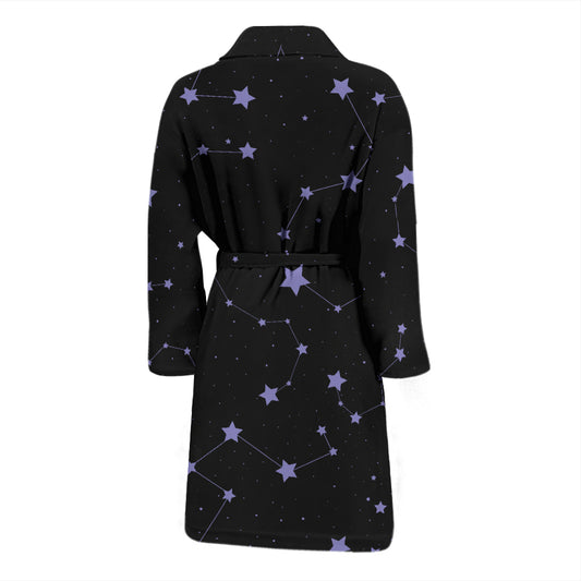 Star Print Design LKS303 Men Bathrobe