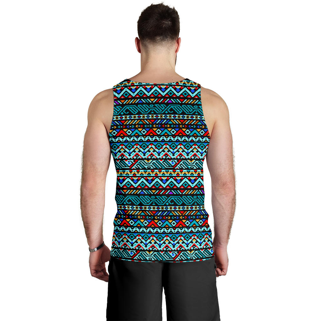 Southwestern Style Men Tank Top