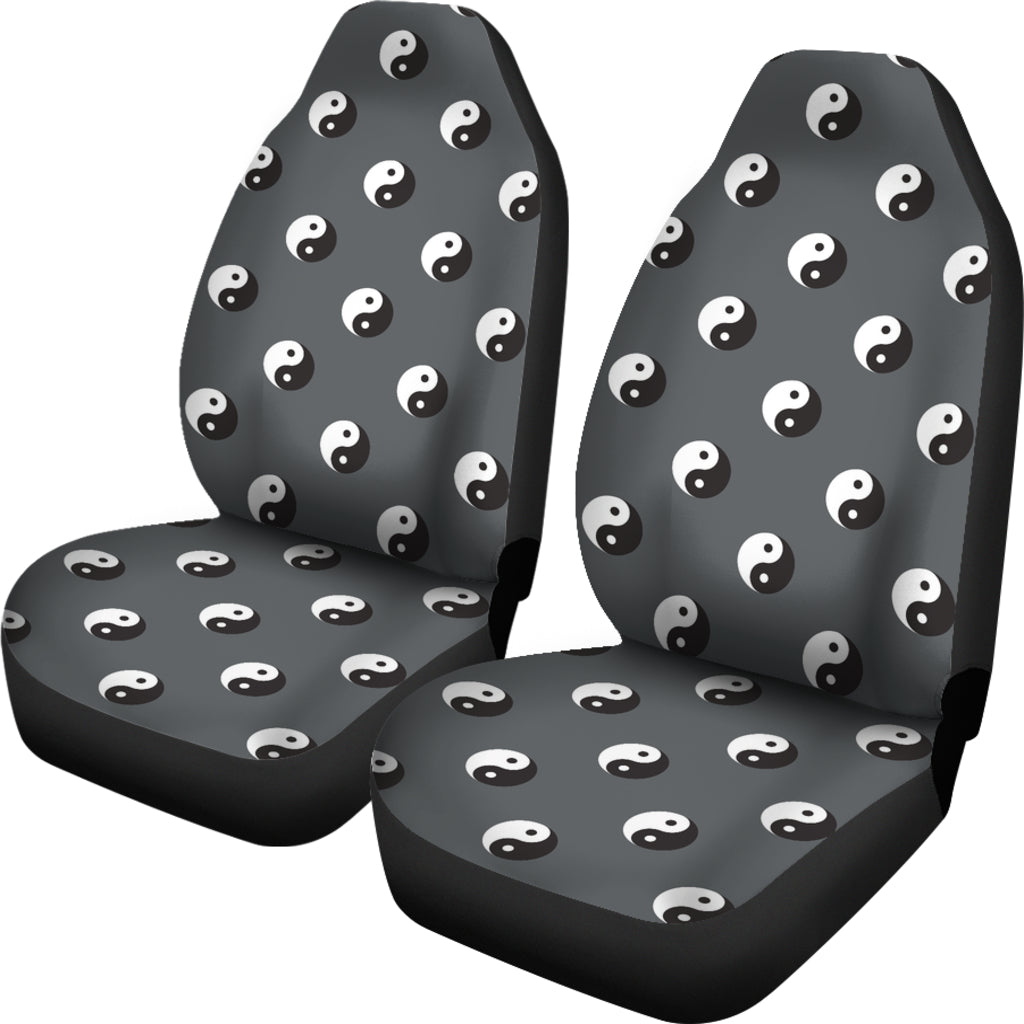 Yin Yang Print Design LKS303 Car Seat Covers