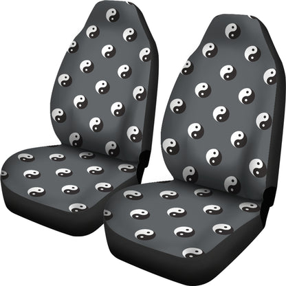 Yin Yang Print Design LKS303 Car Seat Covers