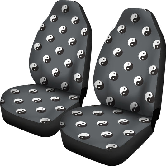 Yin Yang Print Design LKS303 Car Seat Covers