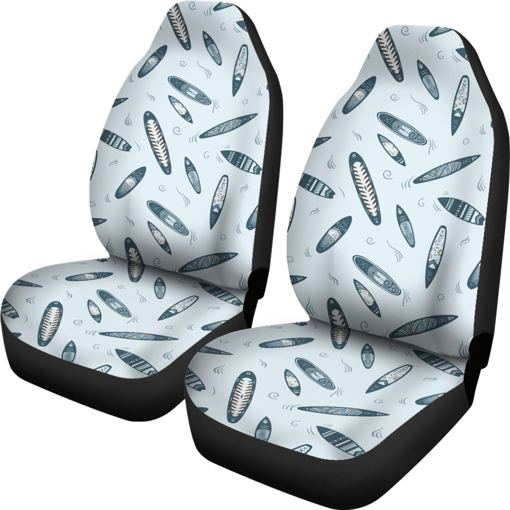 Surfboard Print Design LKS306 Car Seat Covers