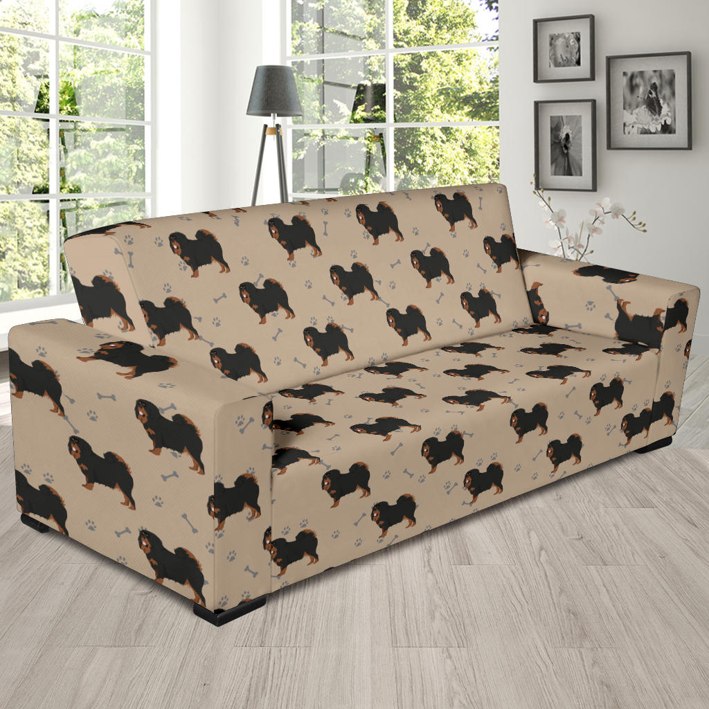 Tibetan Mastiffs Print Design LKS301 Sofa Slipcover