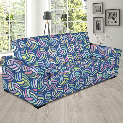 Volleyball Print Design LKS301 Sofa Slipcover