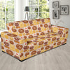 Cookie Pattern Print Design 02 Sofa Slipcover