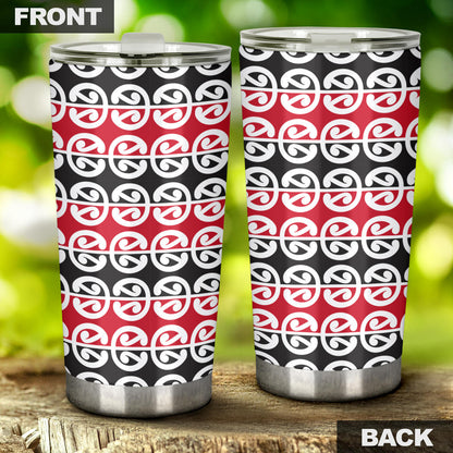 Maori Classic Themed Design Print Tumbler