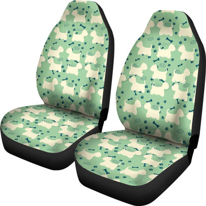 Scottish Terriers Print Design LKS302 Car Seat Covers
