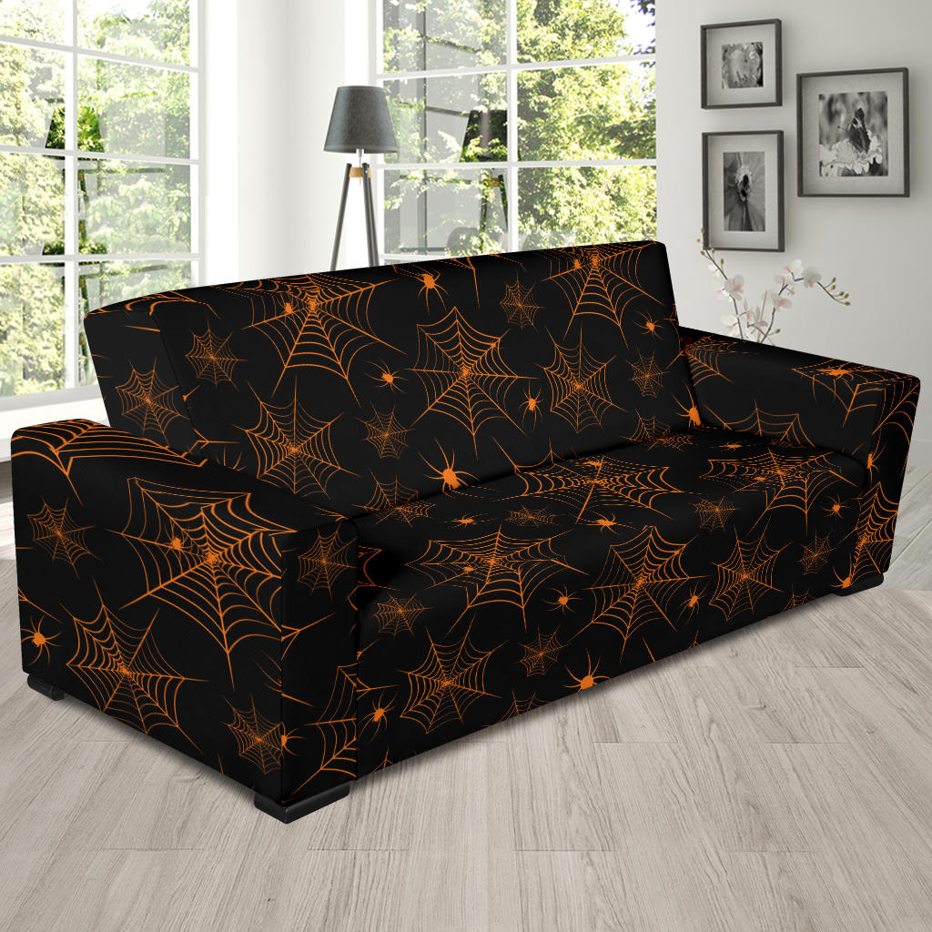 Spider Web Print Design LKS306 Sofa Slipcover