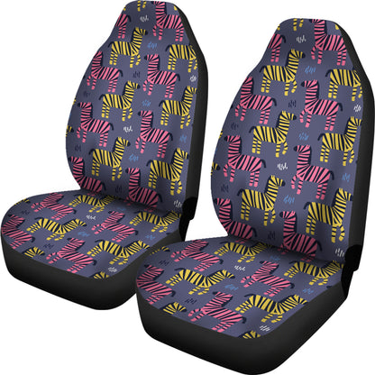 Zebra Print Design LKS303 Car Seat Covers