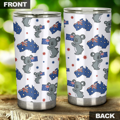 Koala Australia Day Themed Design Tumbler