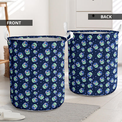 Alien Cat Laundry Basket