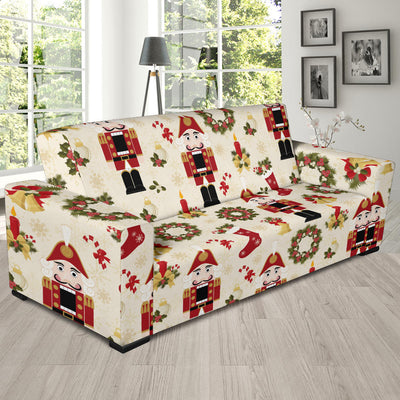 Nutcracker Pattern Print Design A01 Sofa Slipcover