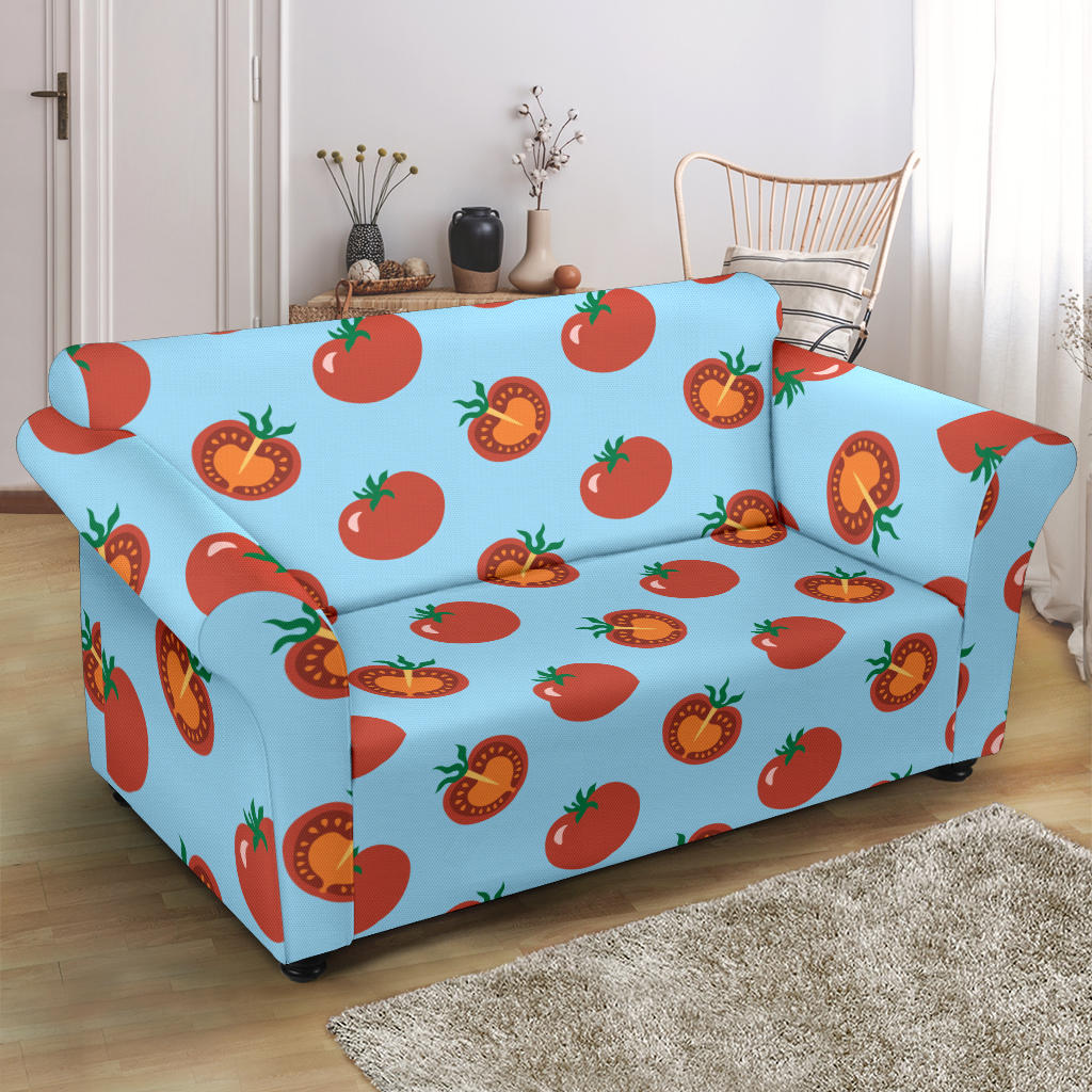 Tomato Print Design LKS304 Loveseat Couch Slipcover