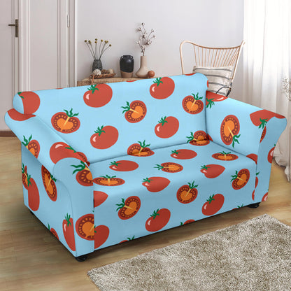 Tomato Print Design LKS304 Loveseat Couch Slipcover