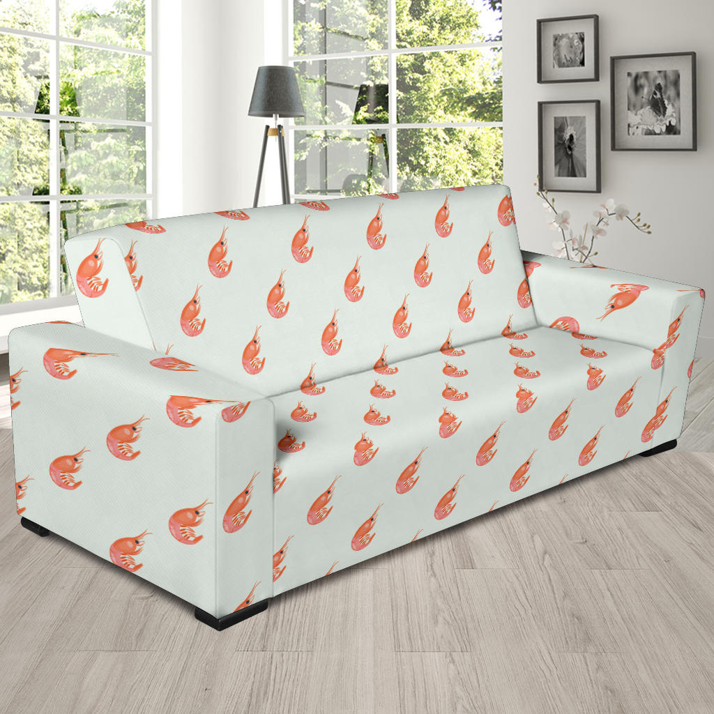 Shrimp Print Design LKS304 Sofa Slipcover