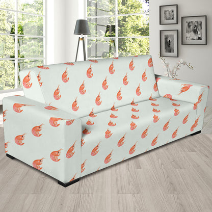 Shrimp Print Design LKS304 Sofa Slipcover