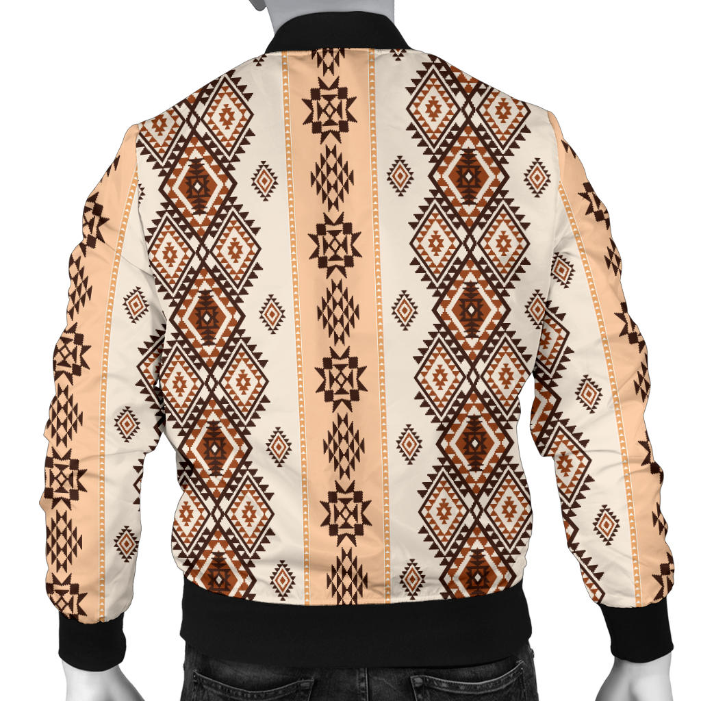 Native Classic Pattern Print Men Bomber Jacket